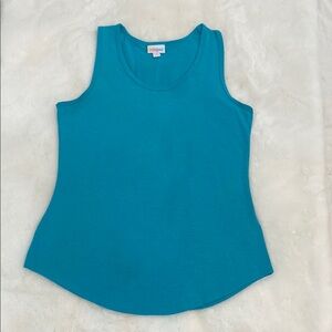 LuLaRoe Teal Tank Top. Size S
